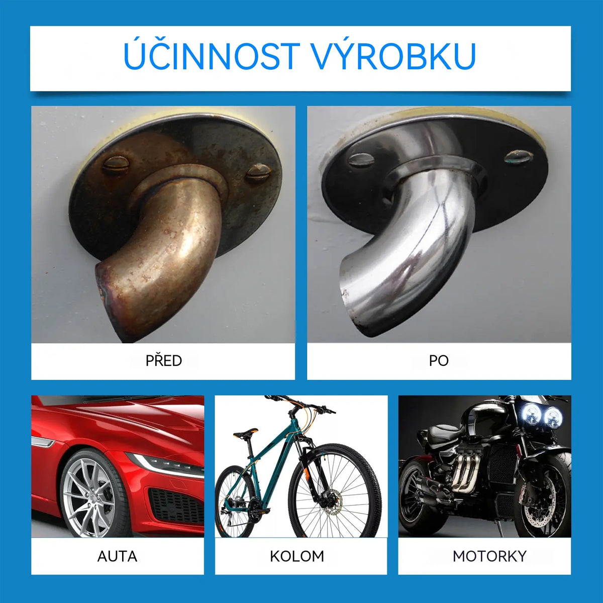🔥Kup 1, získej 1 zdarma｜Víceúčelový sprej na odstranění rzi, odrezovač pro kov, kola, řetězy a nářadí, ochrana proti rzi