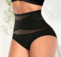 🔥Kupte 1, dostanete 2 zdarma 👙【S-3XL】Dámské vysokopásové tvarovací kalhotky se zkříženými pásky na břiše, ledový hedvábí, tenké a prodyšné, 360° zpevnění břicha, pro váhu 40–100 kg