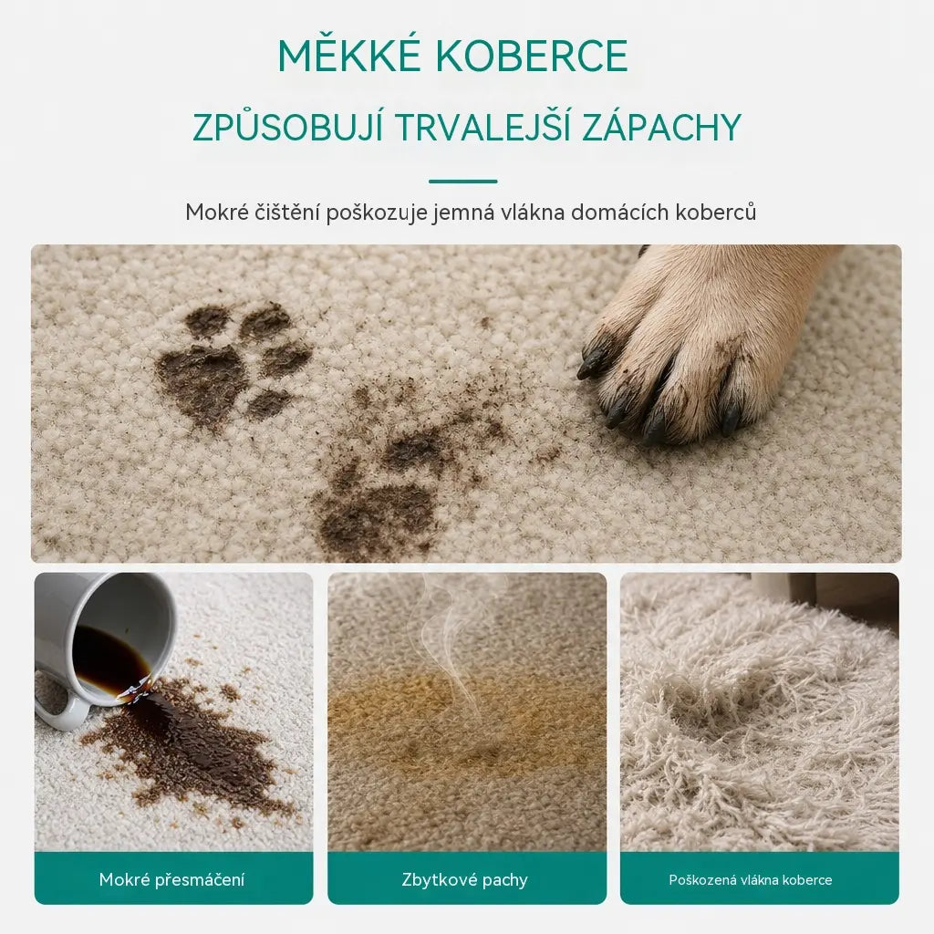 🔥50% SLEVA | Nejprodávanější produkt roku 2026 – Bezvodný čistič koberců, sedaček a textilií, odstraňuje skvrny a pachy