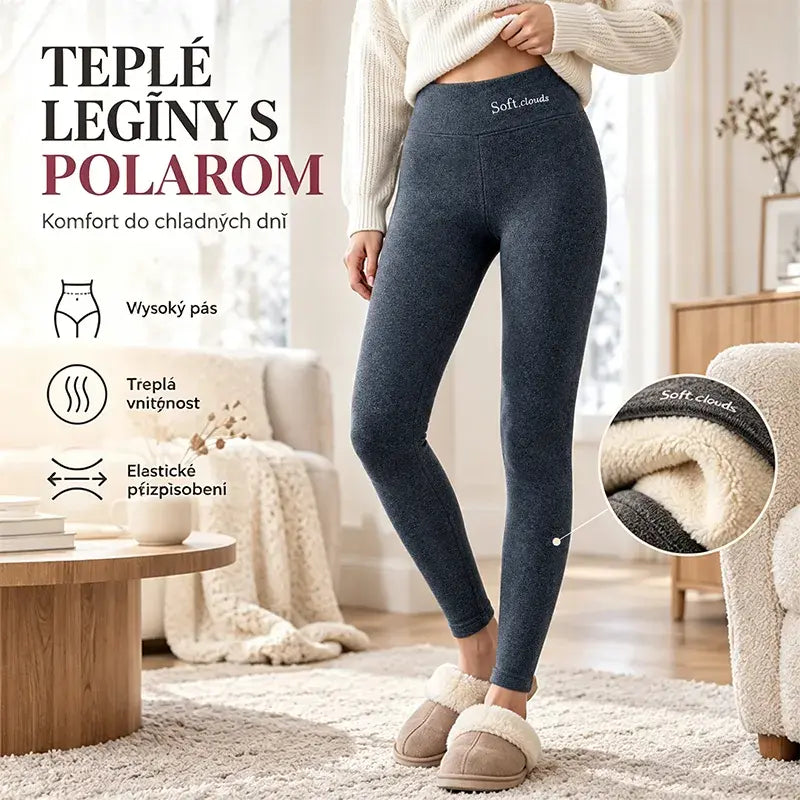 🔥50% SLEVA｜【S–5XL】Dámské teplé legíny z jehněčí vlny, oteplené a zhuštěné, vysoký pas, úzký střih, na podzim a zimu, novinka 2026