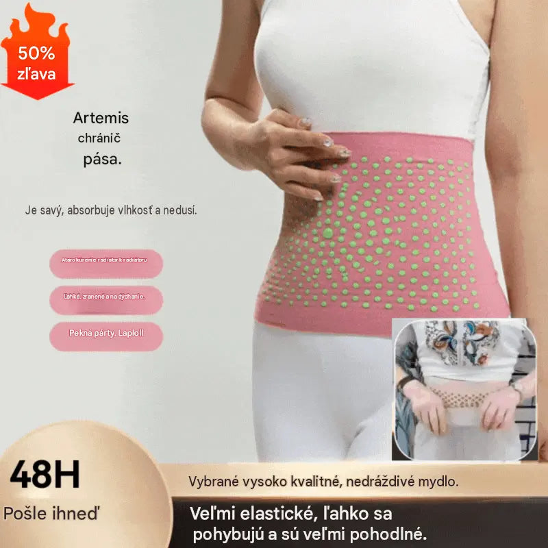 🔥50% SLEVA |【40–105 KG】Bederní pás z Derongu s Artemisií, samohřejivý, proti chladu, na sport i každodenní použití