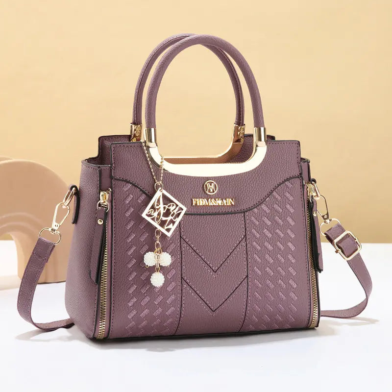 👜Poslední den – sleva 50 % 👜Stylová dámská kabelka do ruky i přes rameno - Premium kvalita，velká kapacita a vícevrstvý design