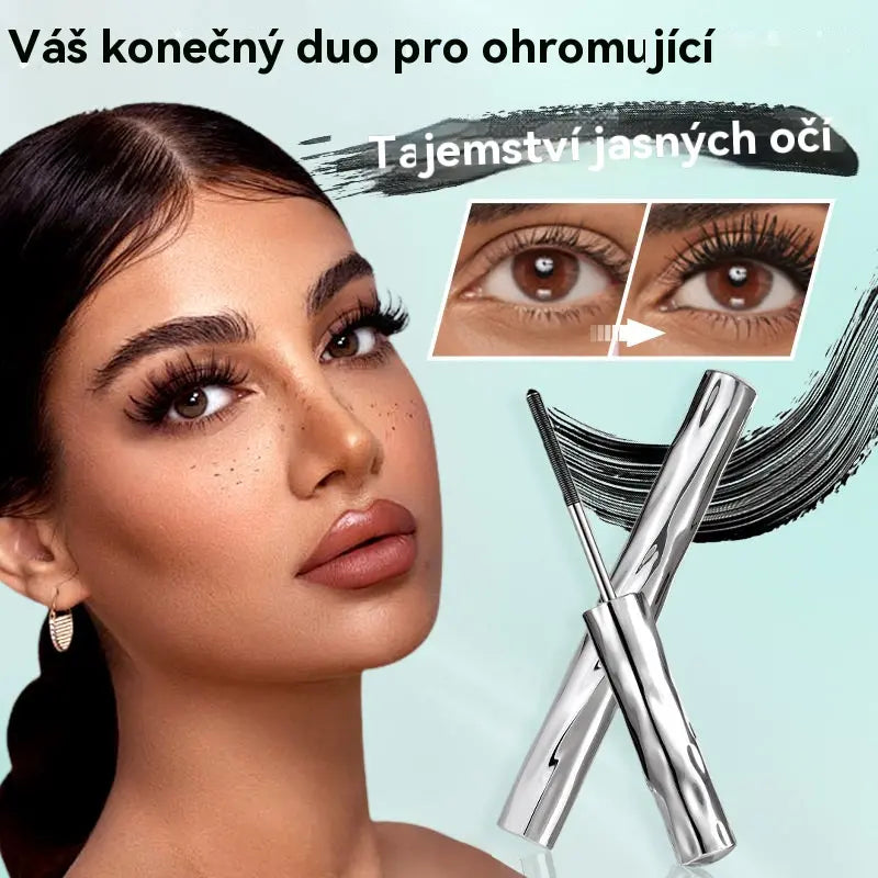 💥Kupte 1 a získejte 1 zdarma (2 ks) 🤩 Řasenka v kovové tubě, voděodolná, prodlužuje a natočuje řasy, netvoří šmouhy, odděluje chloupky, dlouhotrvající fixace