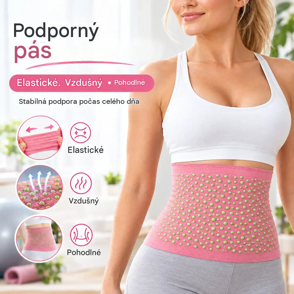 🔥50% SLEVA |【40–105 KG】Bederní pás z Derongu s Artemisií, samohřejivý, proti chladu, na sport i každodenní použití